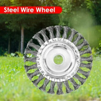 

1* Wire Brush 115/100/65mm M14*2 Steel Wire Knot Knotted Cup Brush For Angle Grinder