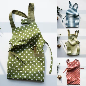 

Cooking Aprons BBQ Baking Apron with Pockets Waitress Kitchen Apron JAN88