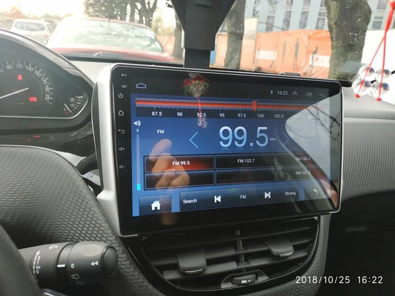 10," 2.5D ips Android 9,1 автомобильный DVD мультимедийный плеер gps для peugeot 2008 208 2012 13- Автомагнитола DSP 32EQ стерео навигация