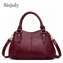 Sisjuly Роскошные Висячие Сумки Женская сумка дизайнерская сумка через плечо из искусственной кожи женские сумки через плечо для женщин сумки-тоут Bolso Feminina