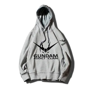 

High-Q Unisex freedom gundam pullover Hoodies Unicorn Gundam Sweatshirts jacket coat freedom gundam couples Hoodies coat jacket