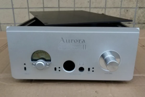 Aurora case series/All aluminum/VU meter/Amp/Preamplifier/ Power Amplifier/ Tube Amplifier/amplifier audio/hifi/diy | Электроника