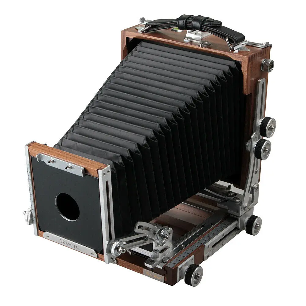 Shen Хао SH TZ45-II C черный орех деревянные поле откидной крышкой 4X5 большого формата Камера