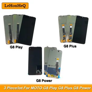 

3 Piece/lot LCD For Motorola MOTO G8 Play G8 Plus LCD Display Touch Screen Digitizer Assembly For MOTO G8 Power LCD replacement