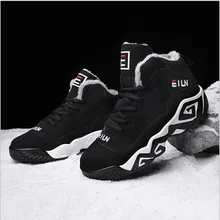 Мужские ботинки зимние botas masculina г. Модные теплые ботильоны из PU искусственной кожи и хлопка ботинки Осень-зима Мужская обувь мужские Размеры 39-48