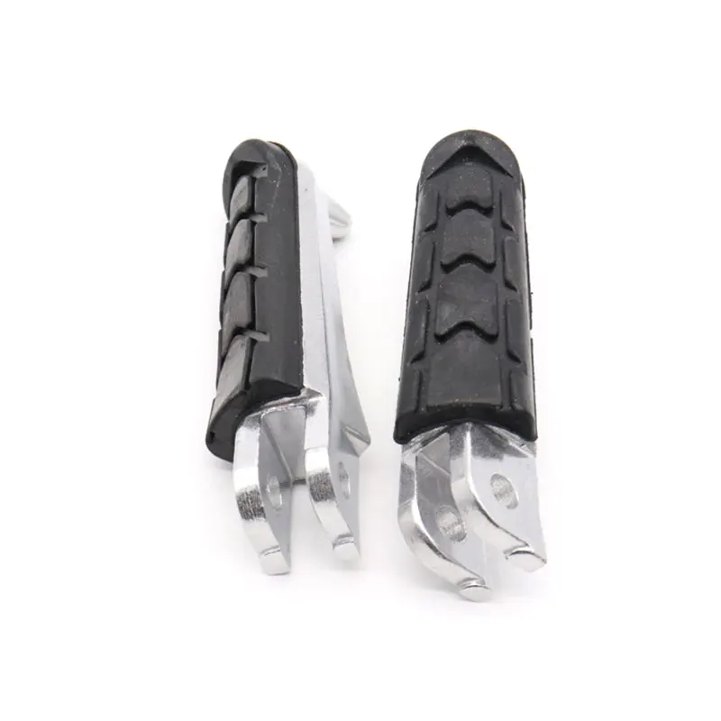 1 пара черная педаль Передняя педаль универсальные аксессуары велосипедная педаль прочные лодыжки аксессуары для мотоциклов подножки