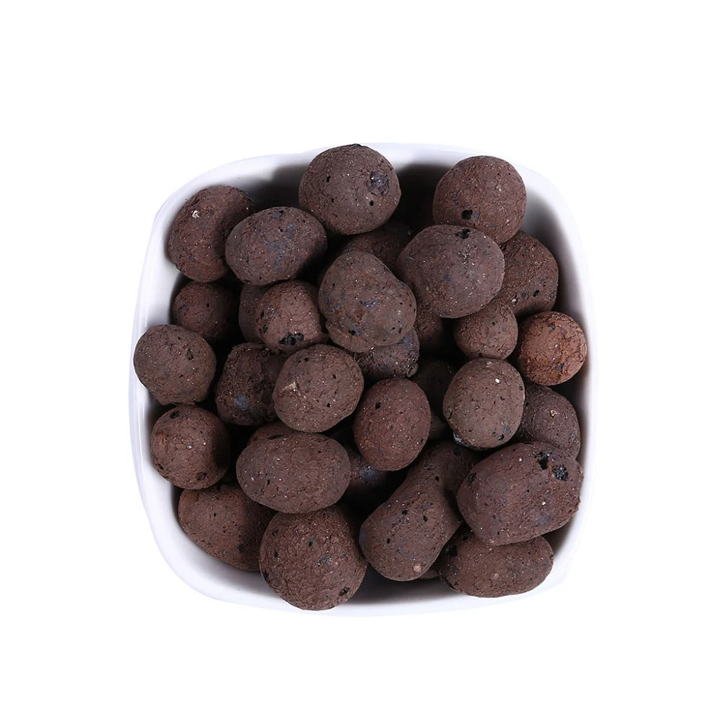 

100g/Pack Clay Pebbles Hydroton Orchids Aquaculture FilterExpanded Clay Pebbles Grow Media Organic Expanded