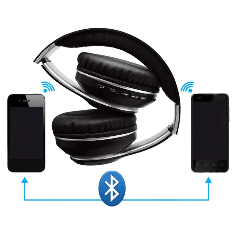 Bluetooth Headphones Bluetooth 5 0 Headset with Colorful Lights Call Function Music Headset Bilateral Stereo Headphone