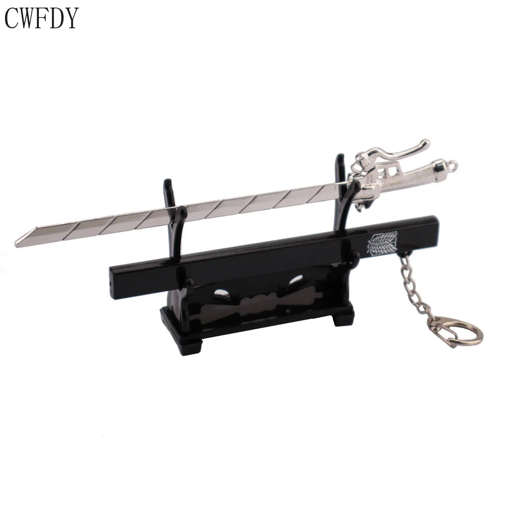 Shingeki Kyojin Accessories Attack Titan Sword Keychain Sword