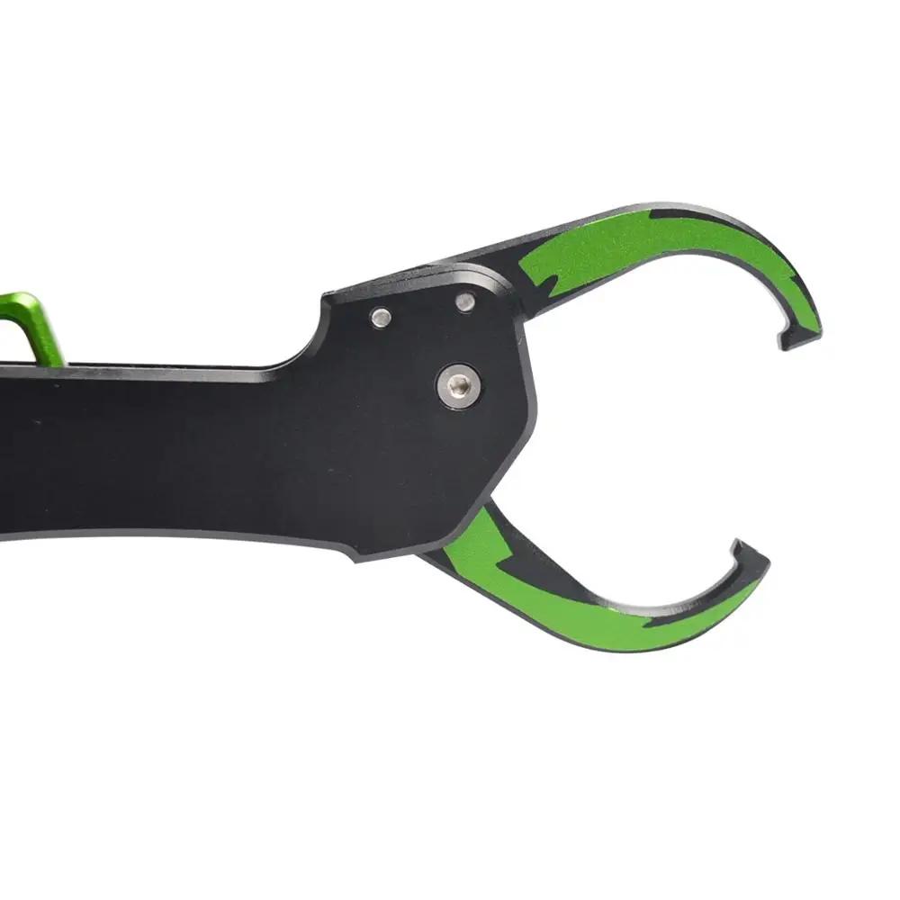 Tanie Aluminium chwytak wędkarski chwytak składany zestaw narzędzi do usuwania szczypce wędkarskie linia Cutter nożyczki akcesoria do ryb