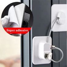 Serrure de sécurité pour bébé, limiteur de fenêtre, Protection des enfants, prévention des chutes de fenêtre, serrure de sécurité 