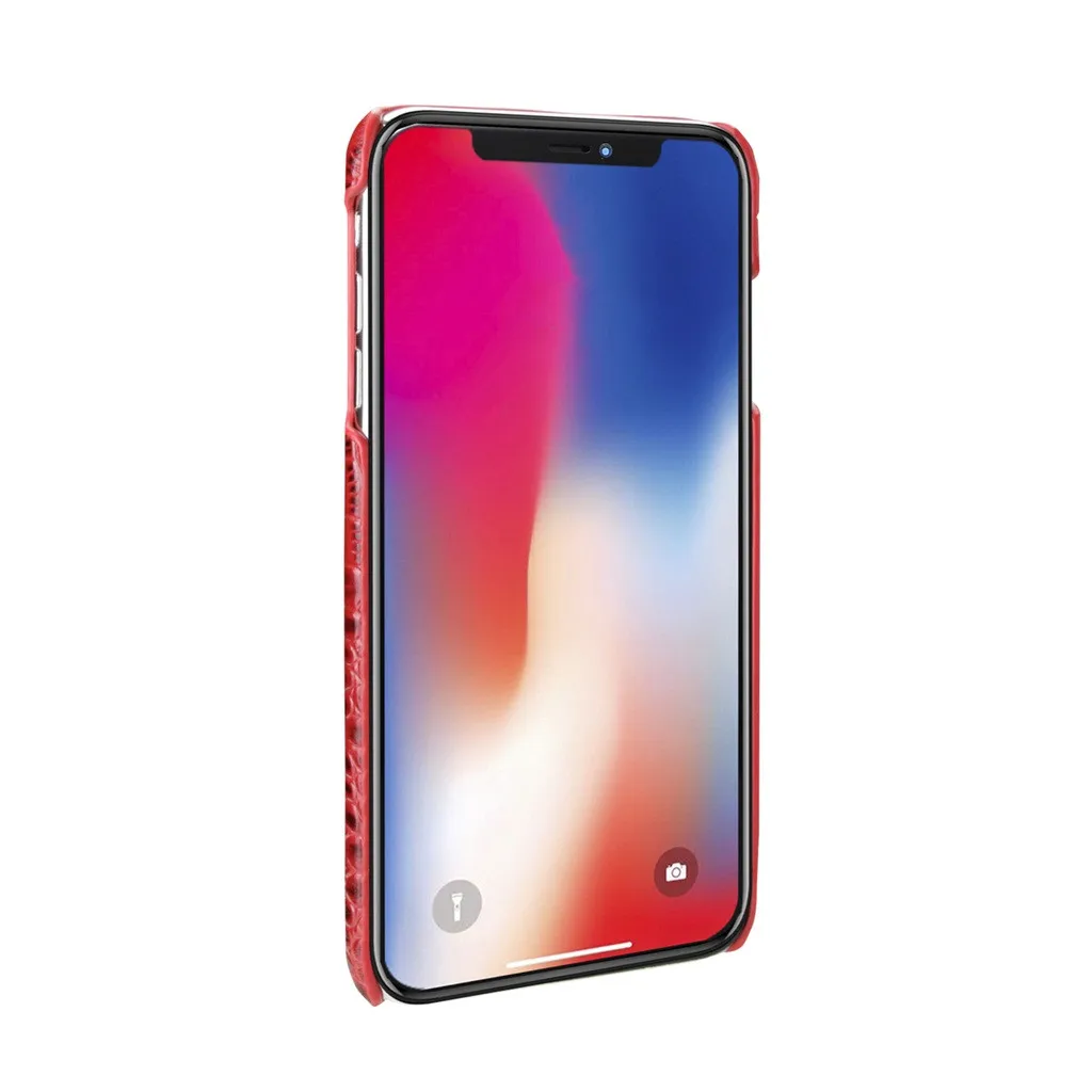 Чехол для Iphone 11 Pro Max, тонкий чехол для телефона, чехол из натуральной кожи, чехол для телефона из крокодиловой кожи