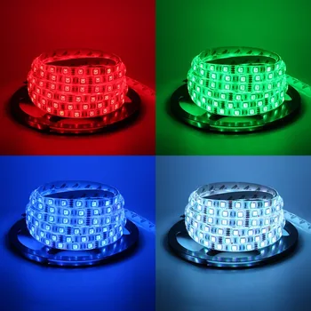 

LED Strip Light RGB 5050 SMD 2835 Flexible Ribbon fita led light strip RGB 5M 10M 15M