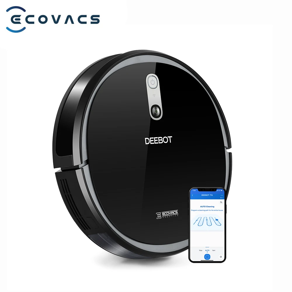  ECOVACS DEEBOT 715 Intelligent Robot Vacuum Cleaner Smart Navi 2.0 Suction MAX sucks and Scrub 2 in - 33041859593