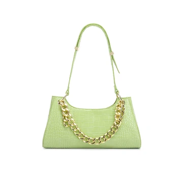

Fashion shoulder bag Alligator Pattern Women Messenger Handbags sac PU Leather 2020 Street Casual Solid Shoulder Bags tote bag