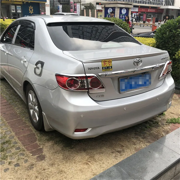 Спойлер на крышу для Corolla 2006 2013 Toyota dy спойлер из АБС пластика цветной задний