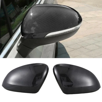 

Carbon Fiber ABS Side Rear View Mirror Cover Replacement for Passat B8 2017-2020 CC Arteon 2019-2020