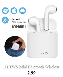 I7s TWS Мини Bluetooth Беспроводные наушники с зарядным устройством спортивные гарнитуры Android Audifonos для iPhone Xiaomi huawei