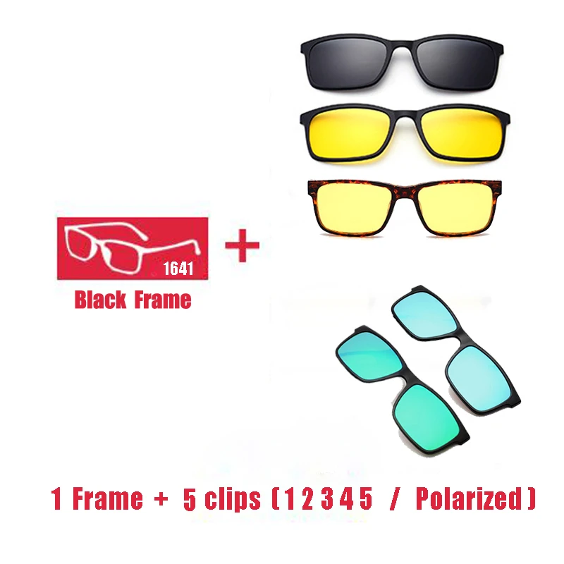 Polarized Magnet Clip Designer Eyewear
