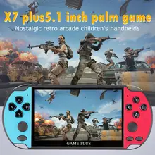 Handheld Game Console 5.1inch Display 128bit Nostalgic 8G Double-rocker Classic Game Retro Mini Handheld MP5 Video Game Console