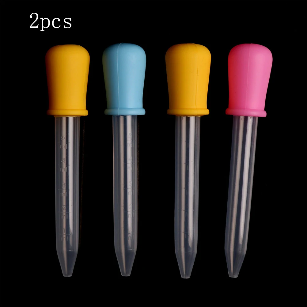 2pc 5ml Small Plastic Squeeze Transfer Pipette Dropper Disposable Pipettes For Silicone Mold UV Epoxy Resin Craft Jewelry Making