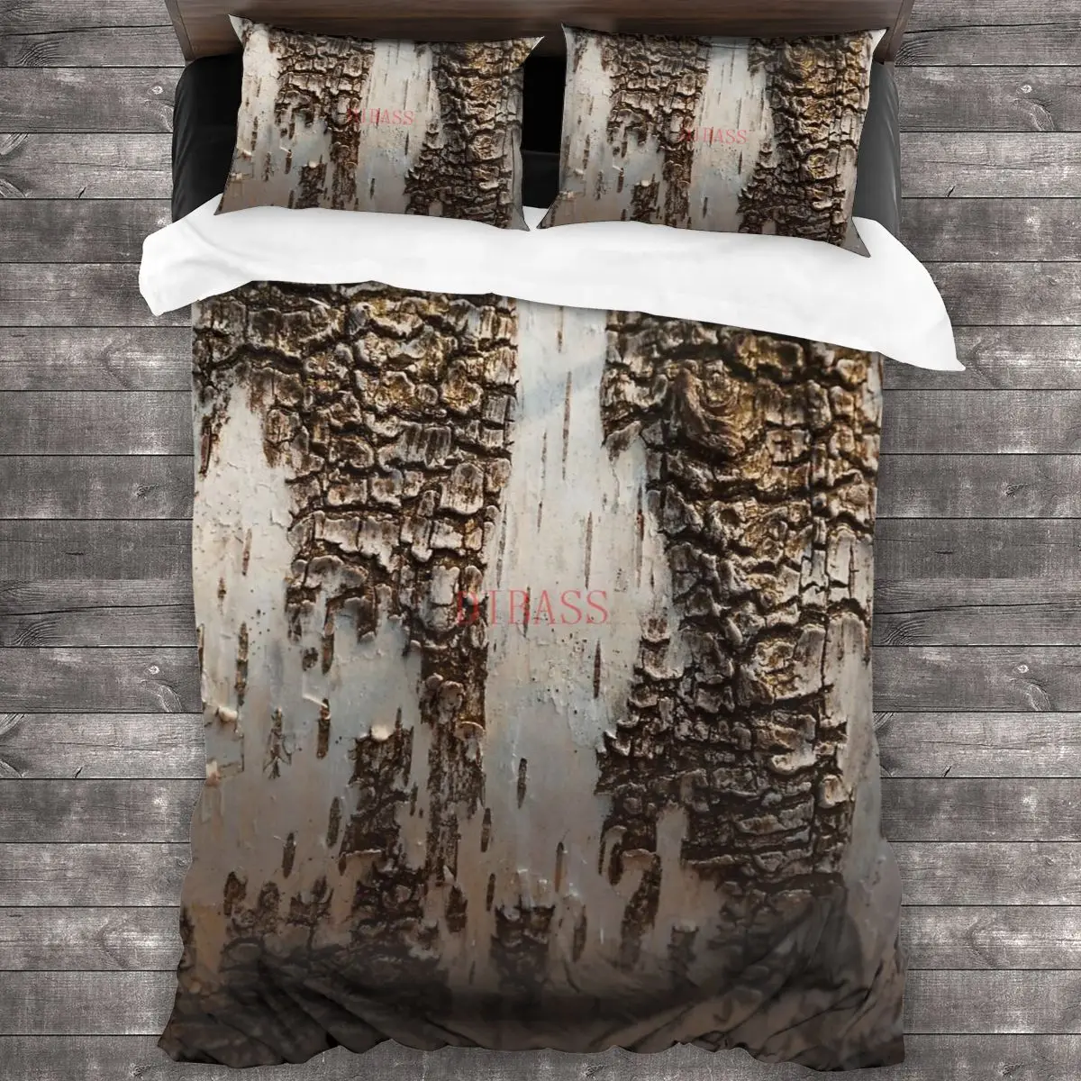 Birch Gradient Texture Soft Microfiber 