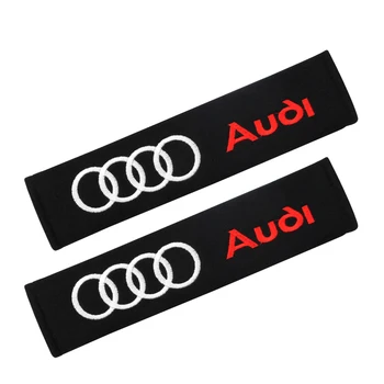 

2Pcs Cushion Warm Short Plush Safety Shoulder Protection Auto Interior For audi a3 a4 a5 a6 a7 a8 Q3 Q4 Q5 Q6 Q7 b8 Accessories