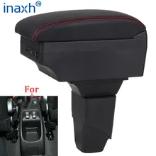 Accoudoir intérieur de voiture, boîte de rangement de pièces d'accoudoir de voiture, rénovation, pour PEUGEOT 206 2017