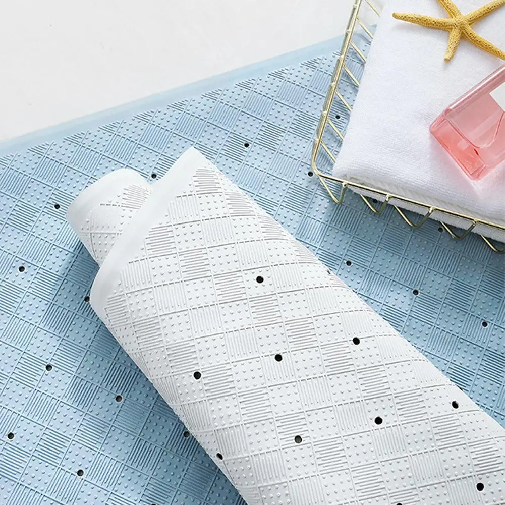 HobbyLane Нескользящий Резиновый Массажный Коврик для ванны белая присоска для ванной комнаты коврик для ванной комнаты сплошной цвет
