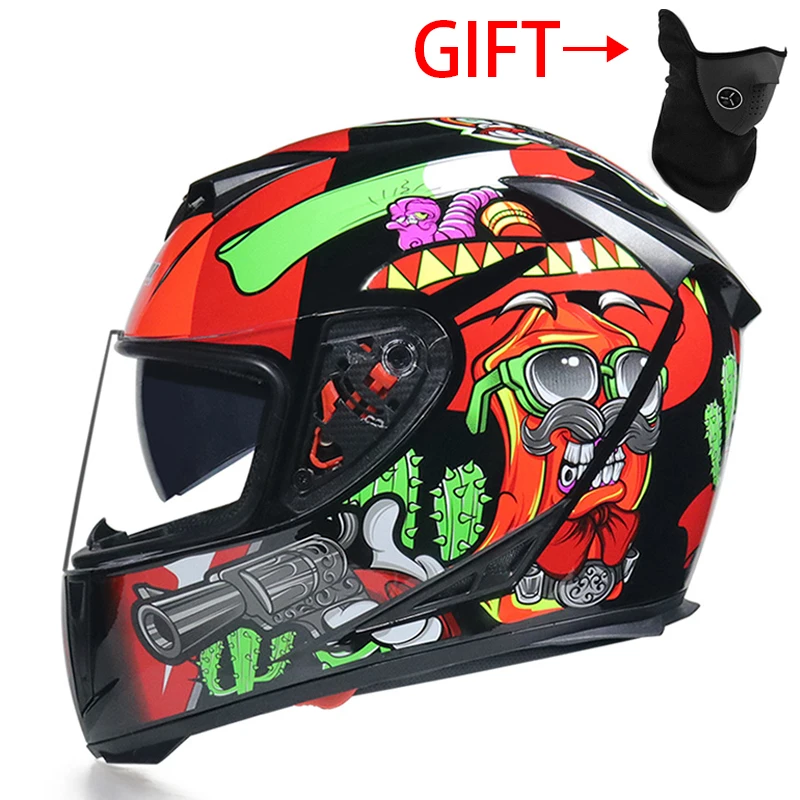2020 Off-road Motorcycle Helmet Full Face Casco Moto Motocross Helmets DOT Helm Professional Racing Biker Riding Motorbike | Автомобили и