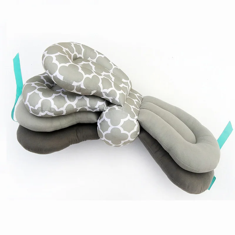 Baby Stereotypes Pillow Newborn Anti-rollover Mattress Pillow For 0- 12Baby Sleeping Positioning Pad Cotton Pillow