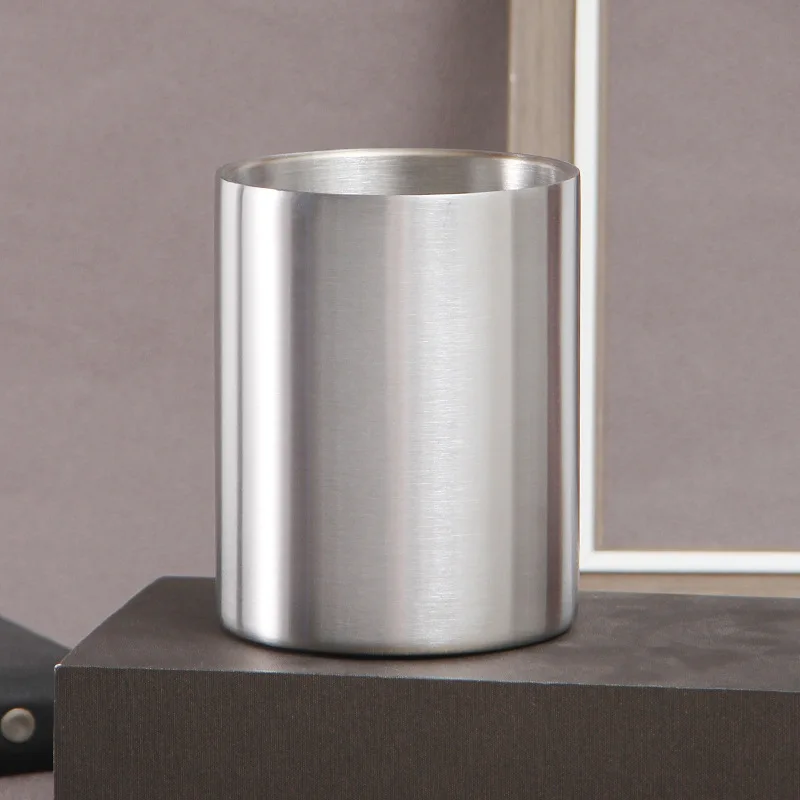 Stainless Steel Whisky Cup 7oz 10oz Double Wall Bar Beer Coffee Cup
