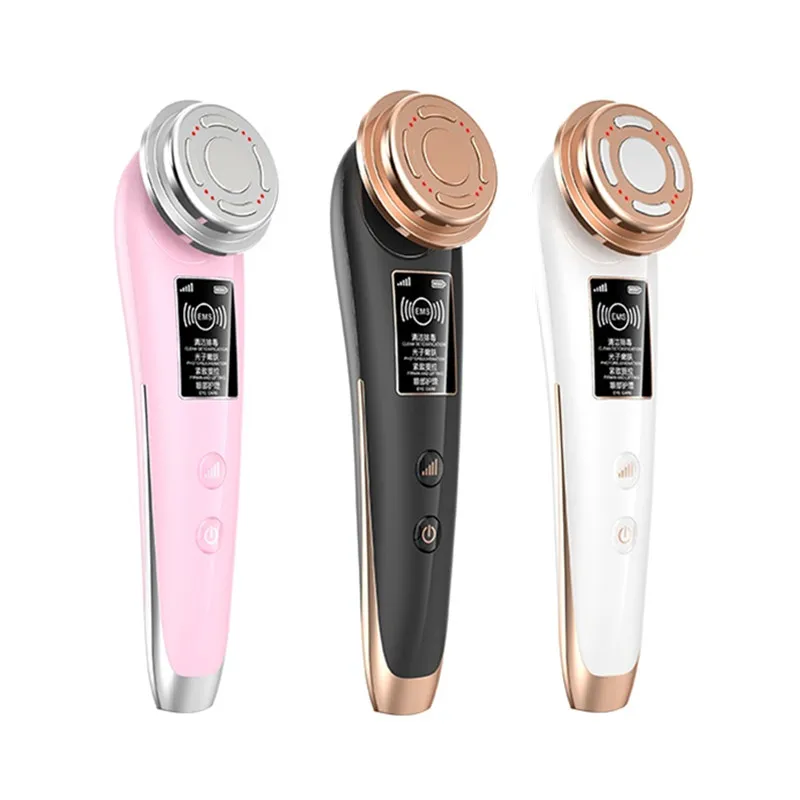 

Ultrasonic Photon Beauty Machine Face Massager Face lifting Device EMS Facial Mask Spa Anti Aging Skin Care Tools Eye care Tools