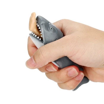 

12*3cm Funny Shark squishy Squeeze toy Stress Ball Alternative Humorous LDecompression toys for children&Adults smouchi A40