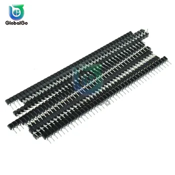 

10pcs/Lot 2.54 40 Pin 1x40 Single Row Round Female Breakable Pin Header Connector Strip & Jumper Blocks for Arduino 2.54mm