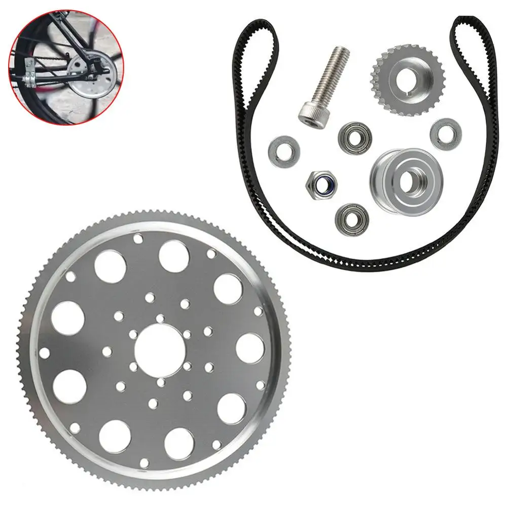 Belt Drive Driving Sprocket Assembly For 66cc 80cc 2 Stroke Motorized