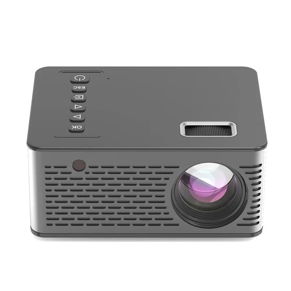 

UC26 Portable Mini Video Projector US/EU/UK Plug HD LED Home Projector Multi-Media Cinema Theater Projector 320x240 Resolution