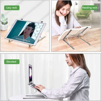 

New Foldable Laptop Stand for Tablet Notebook Universal Desktop Portable Holder Adjustable Tablet Stand Bracket Support 2020