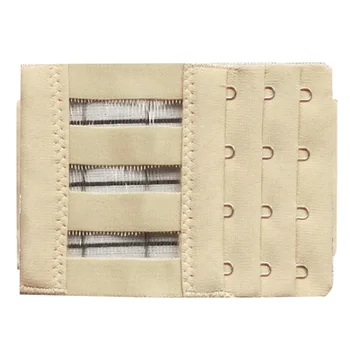 

Newly Women Bra Extender 3 Rows 3 Hooks Elastic Lengthen Clasp for Underwear FIF66