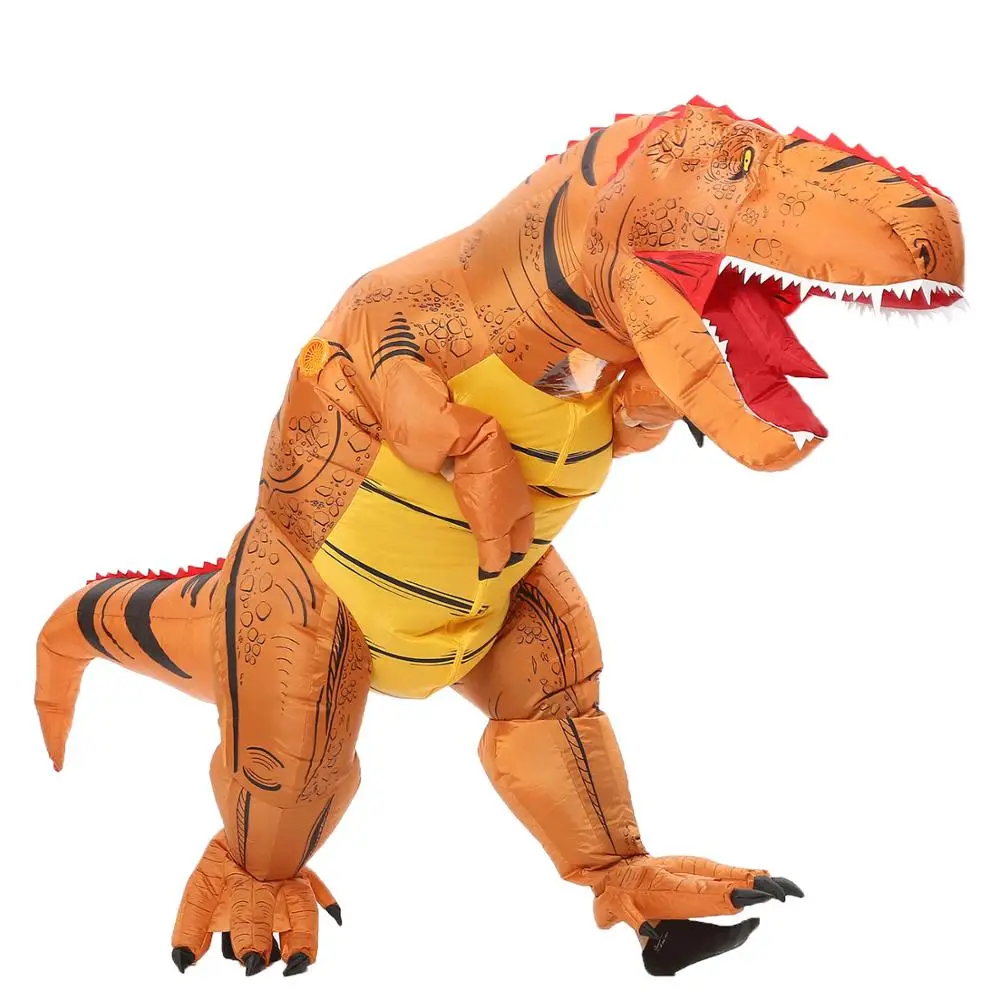 Костюм динозавра T rex Trex для взрослых на Хэллоуин женщин и мужчин карнавальный