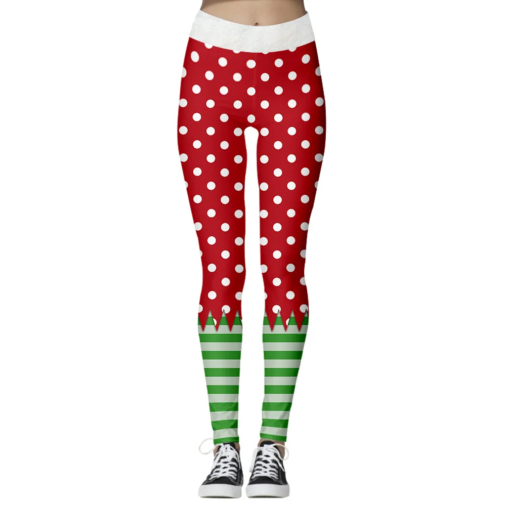 carhartt leggings Christmas Leggings For Women St Patrick's day Leggins 3D Printed Workout Legin Festival Legging Elastic Slim more color compression leggings
