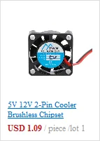 Вентилятор для компьютера 120 мм DC12V 0.2A 2,5 2pin серверный инверторный чехол осевой кулер промышленный вентилятор