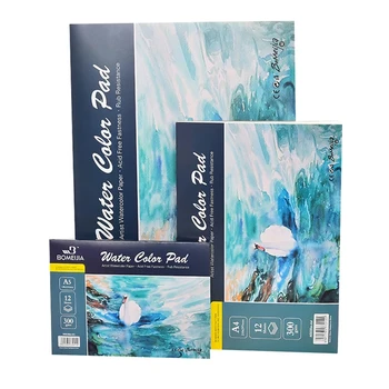 

A3/A4/A5 Atist watercolor book Watercolor Paper Sketch Notepad For Oil Paiting Drawing Hand-Painted Water Color Painting Book