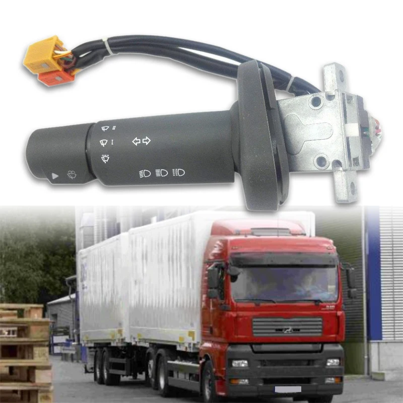 Переключатель стеклоочистителя рулевой колонки для грузовика Man Lion TGA 81255090123 HLS203118