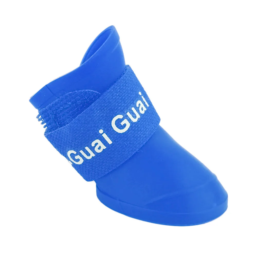 High Qualily Creative Design Pet Dogs Lovely Comfortable Waterproof PVC Boots Fashionable Type Soft Rain Shoes For Small Dogs