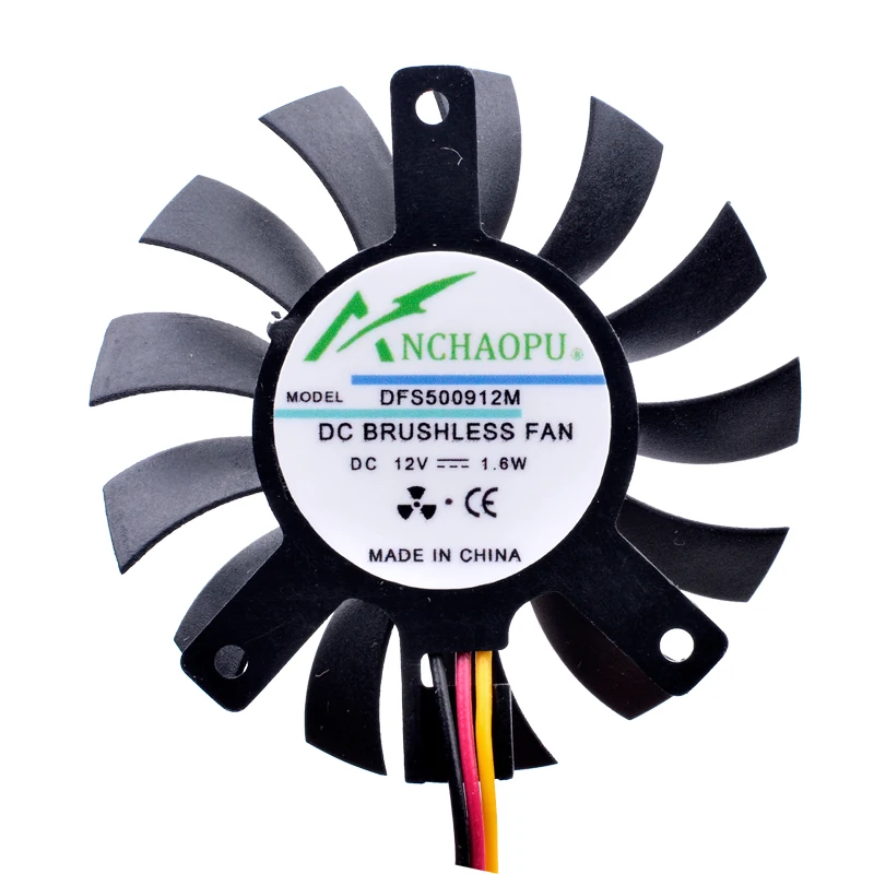 Dissipador de Calor para tv Ventilador de Refrigeração com Placa de Vídeo Especial 35x35x27 mm 27x27 mm 12v 1.6w e 45 mm - Imagem 4