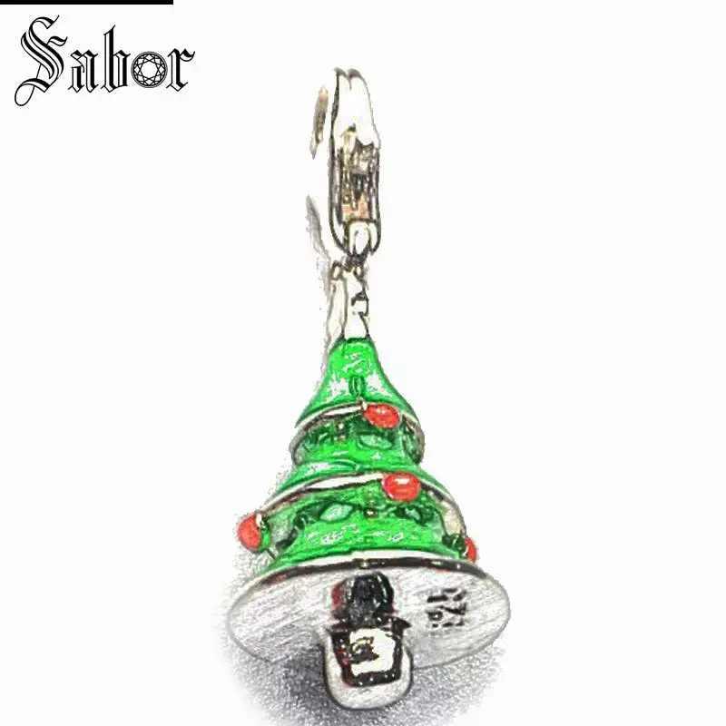 Очаровательные красочные посеребренные Подвески thomas для женщин в виде