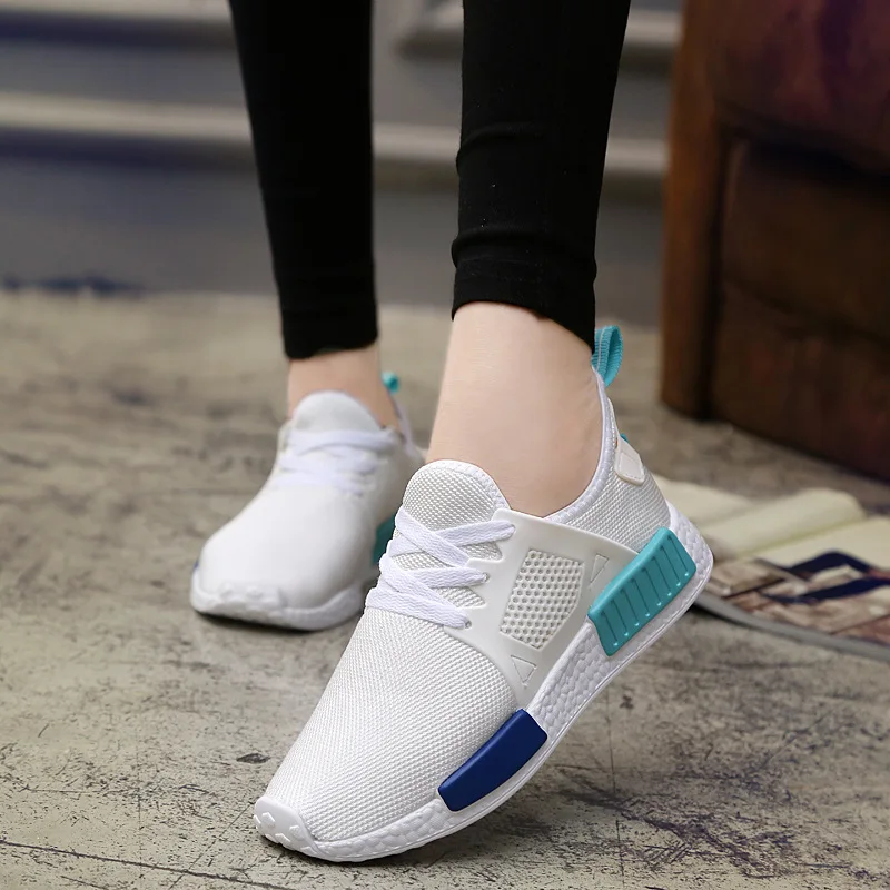 

Spring And Summer Couples Fly Line Mesh Athletic Shoes Korean-style Fashion Casual Shoes Teenager Students Breathable Running Sh