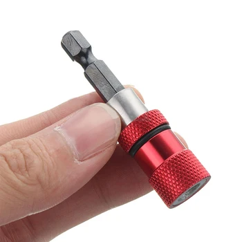 

0.27 inch Hex Shank Magnetic Drywall Screws Bit Holder Drill Adapter 60mm Chrome-vanadium Steel Use W/ Drills& Power Screwdriver