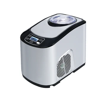 

Mini Ice Cream Machine Automatic Commercial Small Ice Cream Machine 140w Compressor Fast Home Milk Tea Shop 1.5L ICM-16A ZG